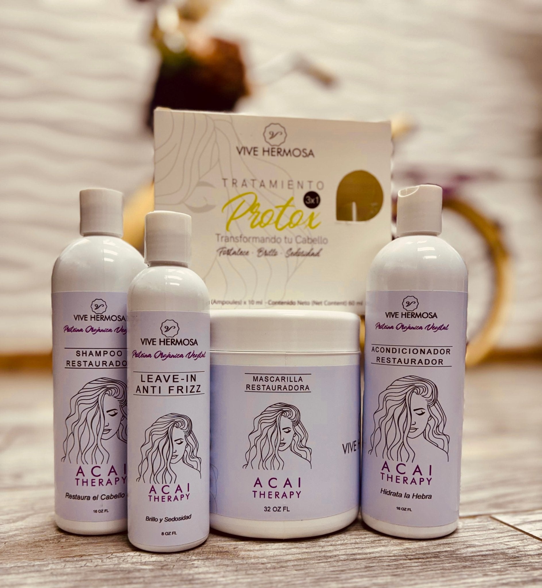 Kit de Acai con Ampulas de crecimiento - ViveHermosa