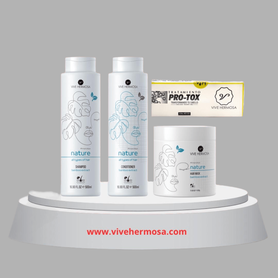 Kit de crecimiento 4 pasos - ViveHermosa