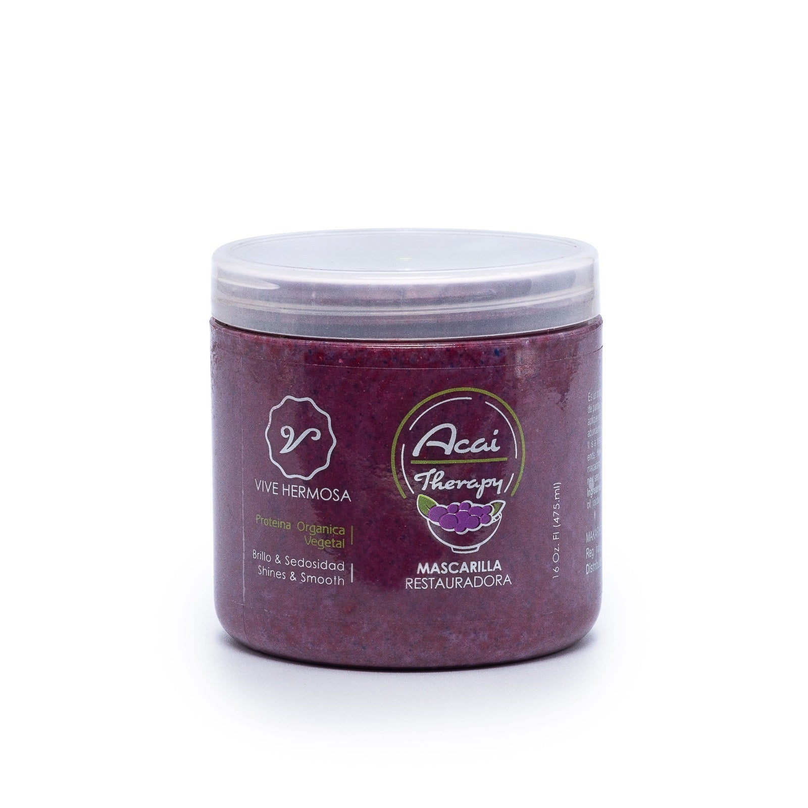 Mascarilla de la fruta de Acai (nueva presentación) mas cantidad 😃 - ViveHermosa