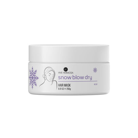 Mascarilla de mantenimiento snow blow Dry