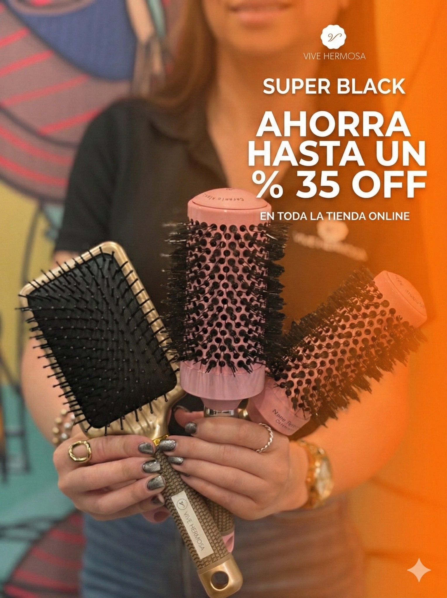 Kit de los 3 cepillos para blower - ViveHermosa