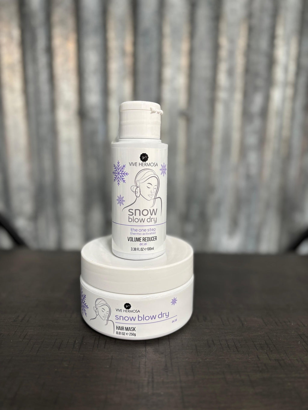 ❤️ Kit de Snow Blow Dry 3.38 onz y su Mascarilla Snow Blow Dry - ViveHermosa