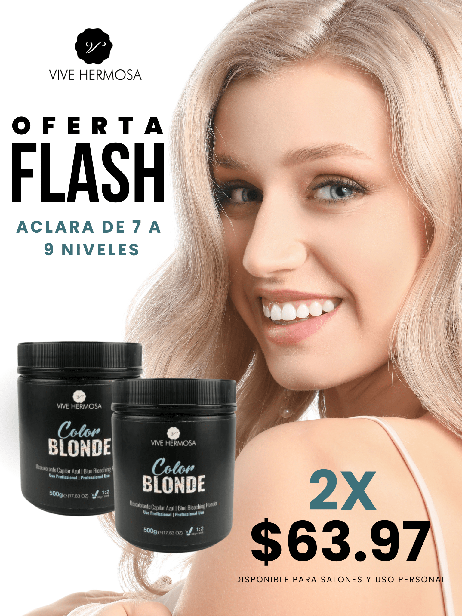 Oferta 2 x 1 - ViveHermosa