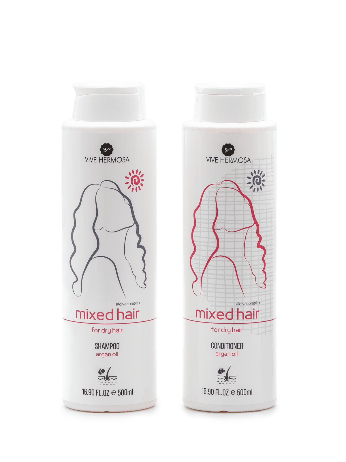 Shampoo y Acondicionador De Macadamia; Cabello Mixto - ViveHermosa