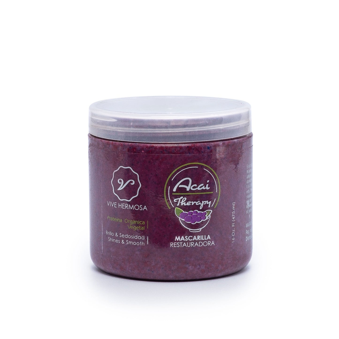 Mascarilla de la fruta de Acai
